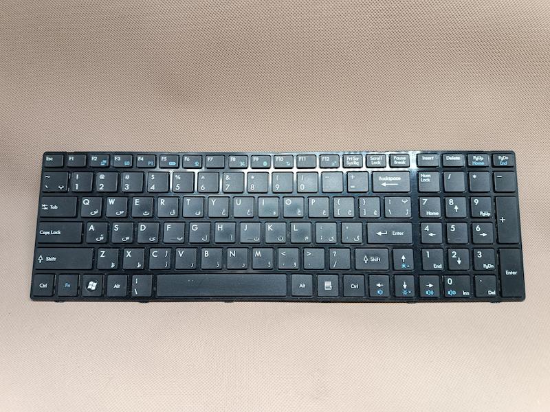 کیبورد لپ تاپ MSI CX620