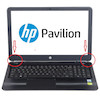 قاب پوشاننده لولا لپ تاپ Hp Pavilion 15-AU