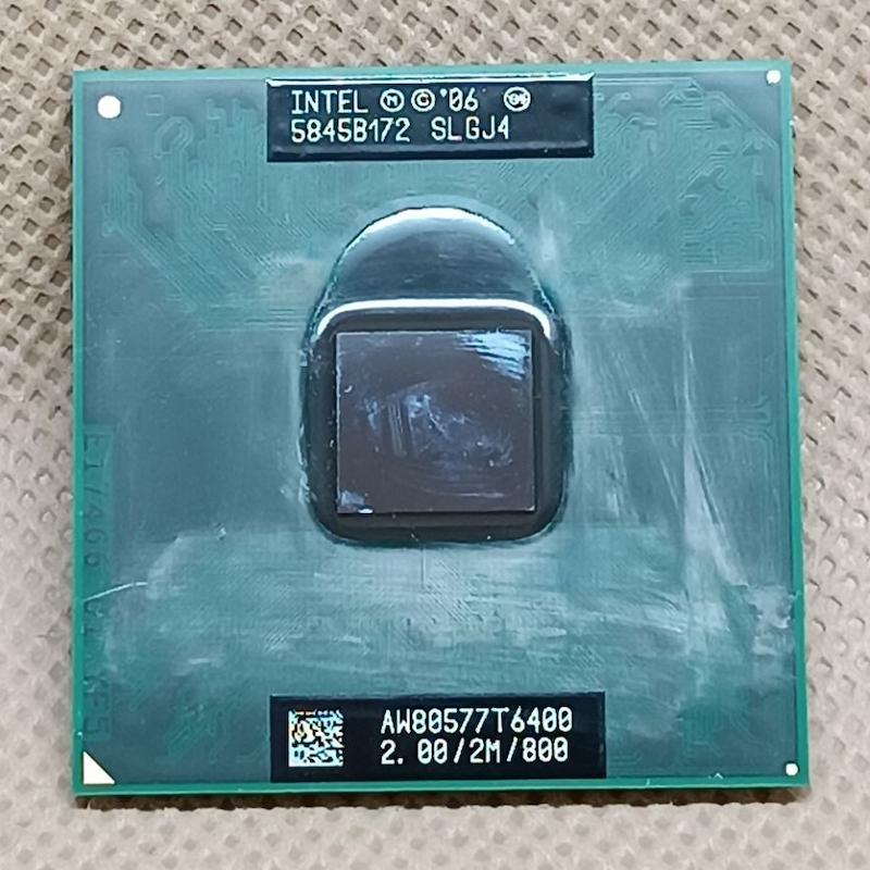 پردازنده لپ تاپ اینتل Intel Core 2 Dou T6400 دو هسته دو رشته سوکت 478