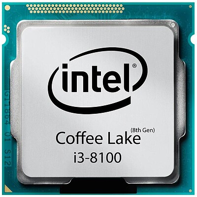 پردازنده Intel i3-8100 سری Coffee Lake