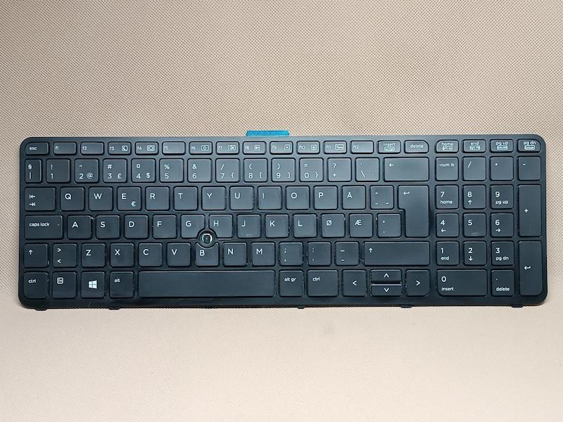 کیبورد لپ تاپ HP Zbook 17 G2