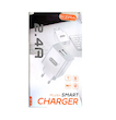 شارژر دیواری 2.4 آمپر EZRA مدل EA-25 دو خروجی USB 5 وات