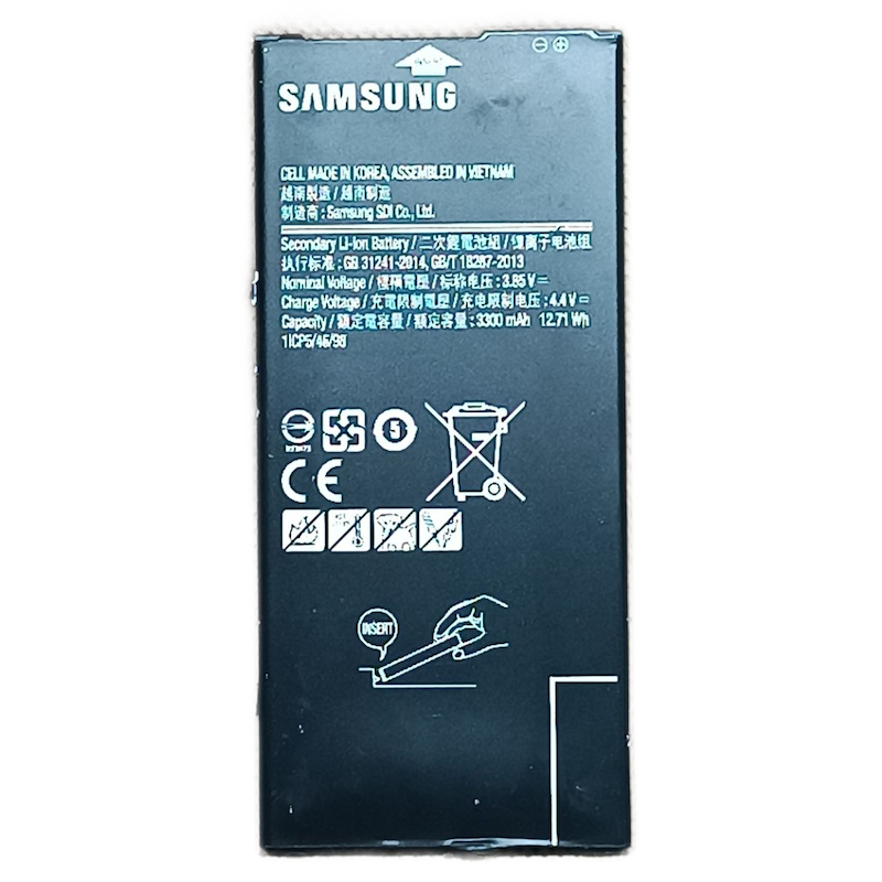 باتری سامسونگ مدل EB-BG610ABE مناسب برای گوشی Galaxy J7 Prime ظرفیت ۳۳۰۰ میلی آمپر کارکرده