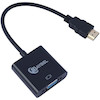 تبدیل HDMI به VGA بایبل C-36 + کابل صدا