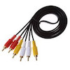 کابل فیش سوزنی 3 به 3 RCA  / کارکرده