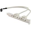 هاب USB2.0 پشت کیس دو پورت داخلی / کارکرده