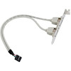 هاب USB2.0 پشت کیس دو پورت داخلی / کارکرده