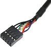 کابل رابط داخلی USB 2.0 مادربرد ۹ پین مادگی به ۹ پین مادگی