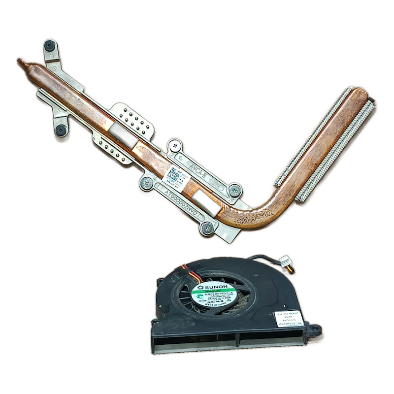فن و هیت سینک لپ تاپ Dell Vostro 1510