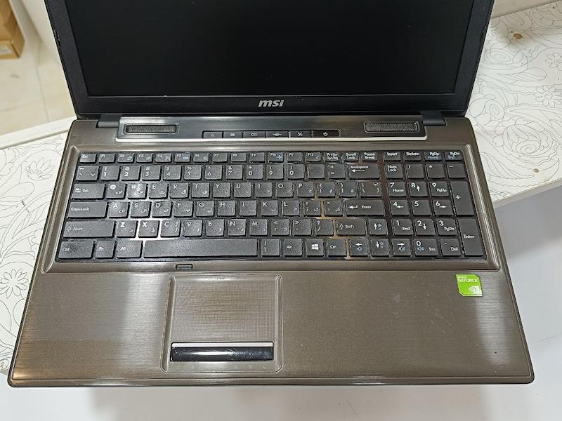 لپ تاپ MSI CX61 پردازنده Intel Core i5-4210M حافظه ۸ گیگابایت SSD ۲۵۰ گیگابایت گرافیک 2GB GDDR3