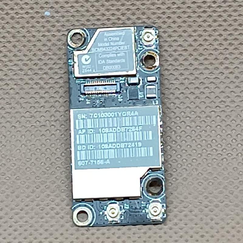 کارت WiFi و Bluetooth اپل Broadcom BCM943224PCIEBT مناسب MacBook A1342 / A1286 / A1297