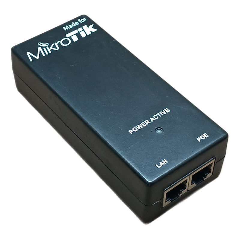 آداپتور POE میکروتیک MikroTik ظرفیت 24V 1A توان 24W