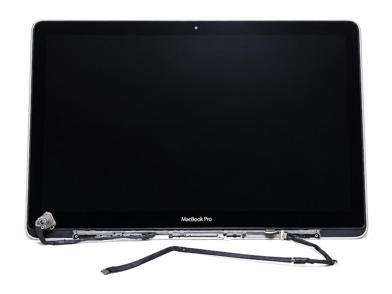 ال سی دی کامل MacBook Pro A1278 شامل قاب A و B + فلت تصویر + کابل وبکم