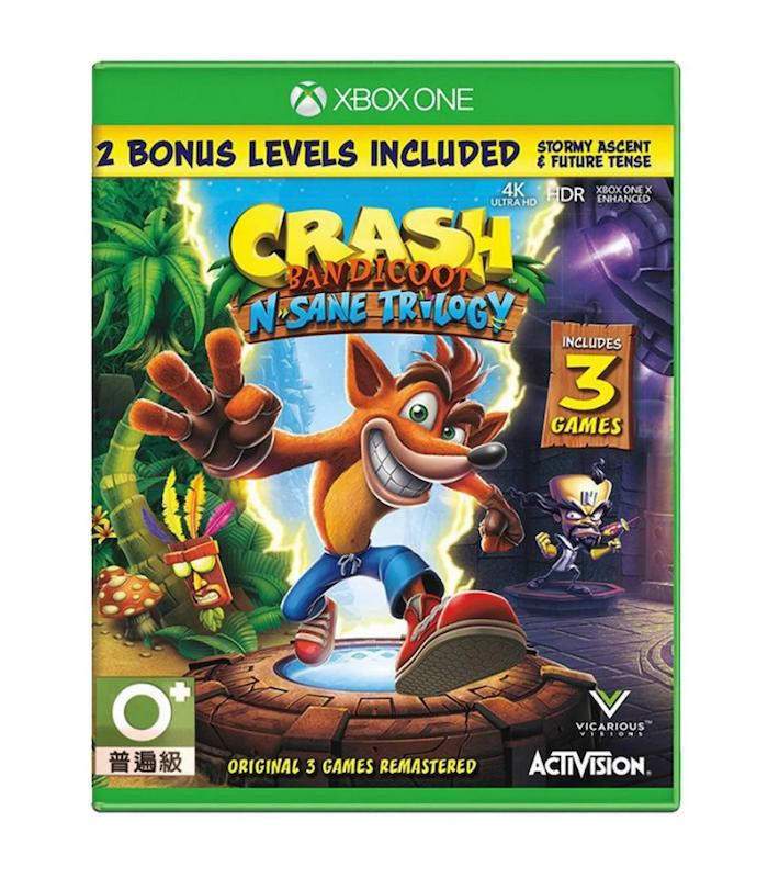 بازی Crash Bandicoot N.Sane Trilogy برای Xbox One