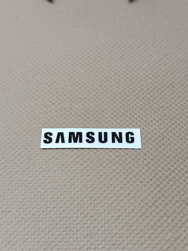 استیکر Samsung ابعاد 7x3
