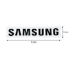 استیکر Samsung ابعاد 7x3