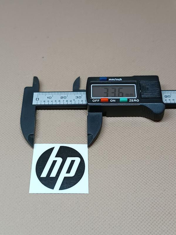 استیکر HP دایره ای