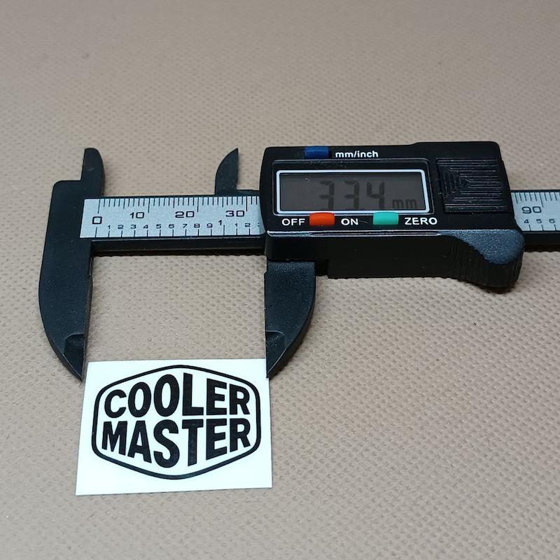 استیکر  CoolerMaster ابعاد 5x3