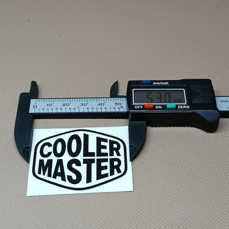 استیکر  CoolerMaster ابعاد 5x3
