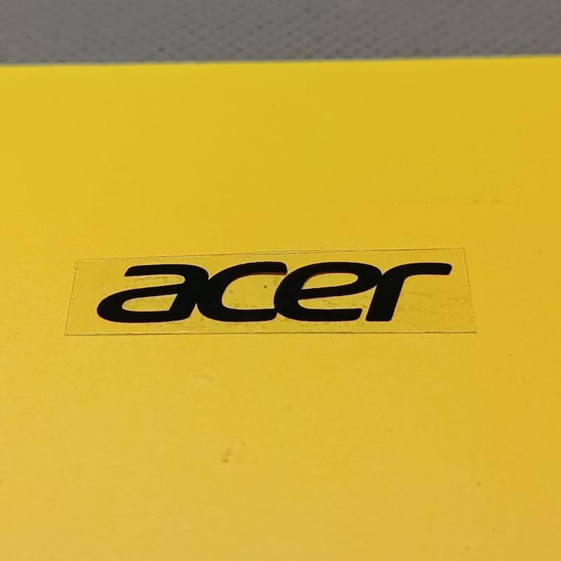 استیکر Acer ابعاد 5x1.5