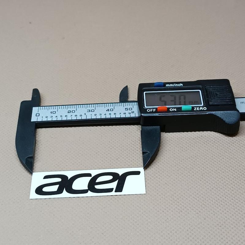 استیکر Acer ابعاد 5x1.5