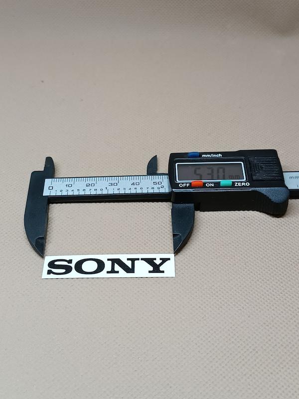 استیکر Sony ابعاد 5x1
