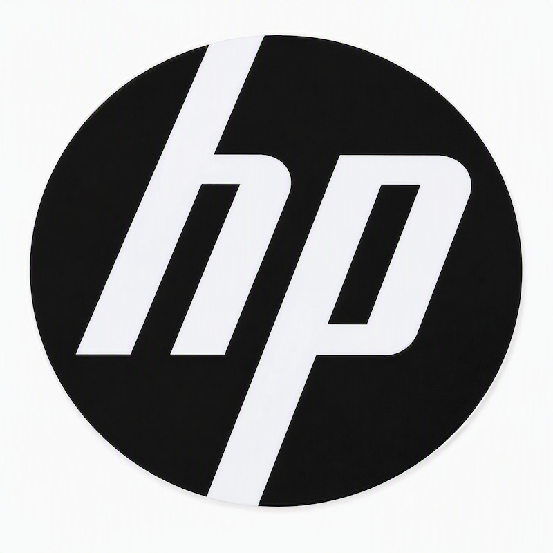 استیکر HP دایره ای