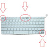 کیبورد لپ تاپ Apple Macbook A1342-2009 کارکرده