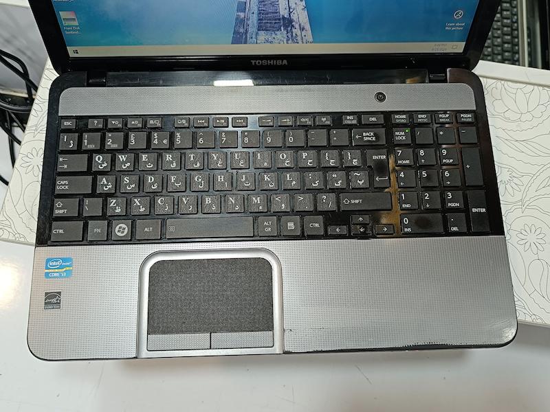 لپ تاپ Toshiba Satellite L850 Pro پردازنده i3-2312m رم 4G DDR3 حافظه 320GB HDD نمایشگر 15.6 اینچ