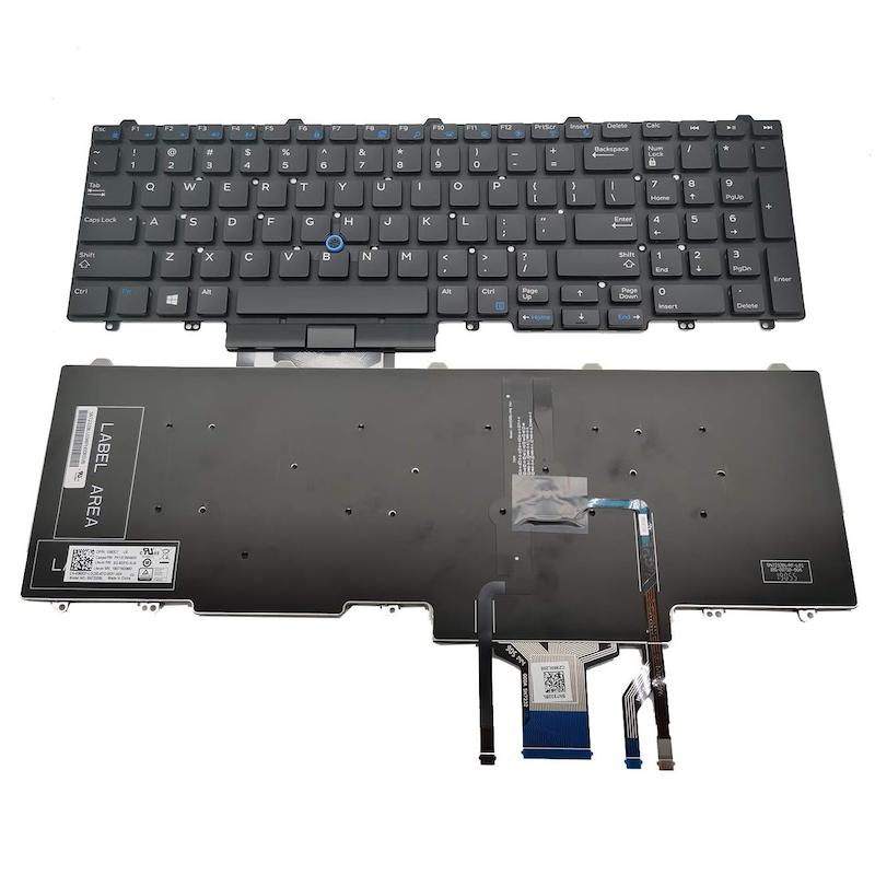 کیبورد لپ تاپ Dell Latitude E5570 بکلایت دار
