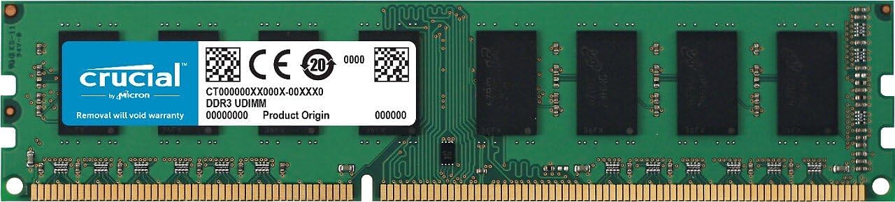 رم کامپیوتر Curcial ظرفیت 8gb ddr3