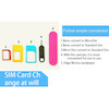 تبدیل سیم کارت های نانو و میکرو Nano Sim Adapter