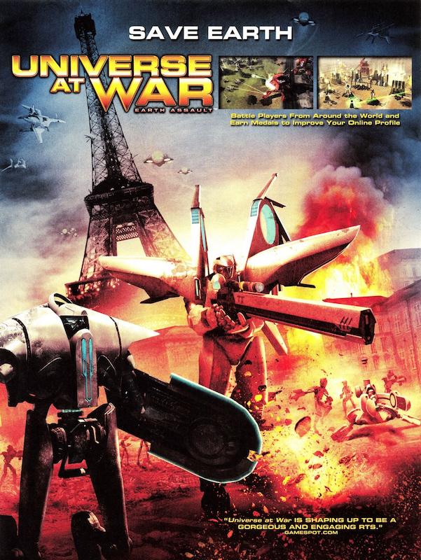 بازی کامپیوتر Universe at War: Earth Assault