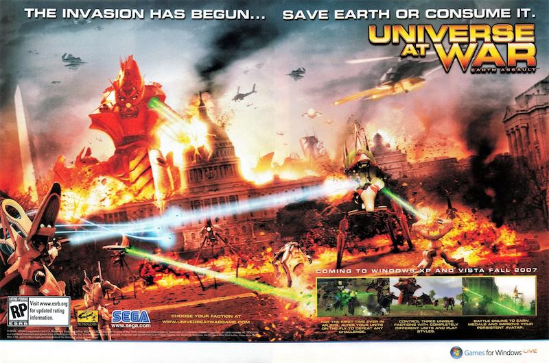 بازی کامپیوتر Universe at War: Earth Assault
