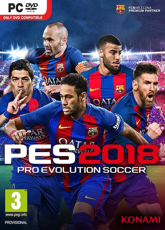 بازی کامپیوتر PES 2018