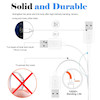  کابل شارژ اندروید Micro رنگ سفید