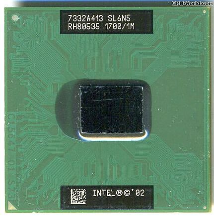 پردازنده لپ تاپ Intel Pentium M SL6N5