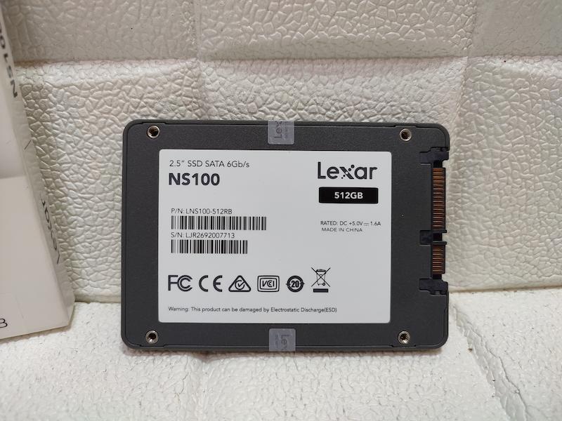 حافظه SSD برند Lexar ظرفیت 512gb