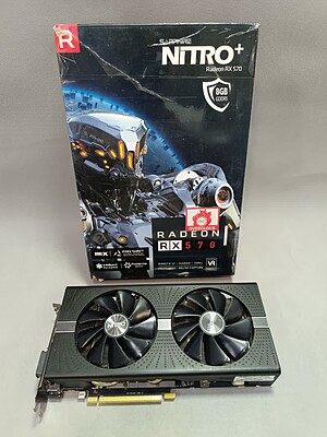 کارت گرافیک Sapphire Nitro+ Radeon RX570 با گارانتی 6 ماهه