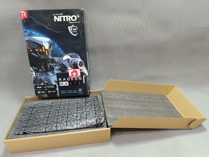 کارت گرافیک Sapphire Nitro+ Radeon RX570 با گارانتی 6 ماهه