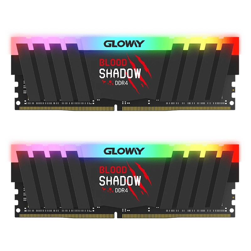 رم دسکتاپ Gloway Blood Shadow 16GB Dual 3200MHz CL16