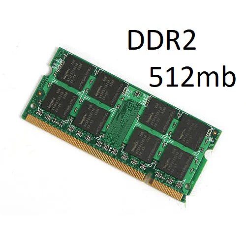 رم لپ تاپ DDR2 512MB برند میکس