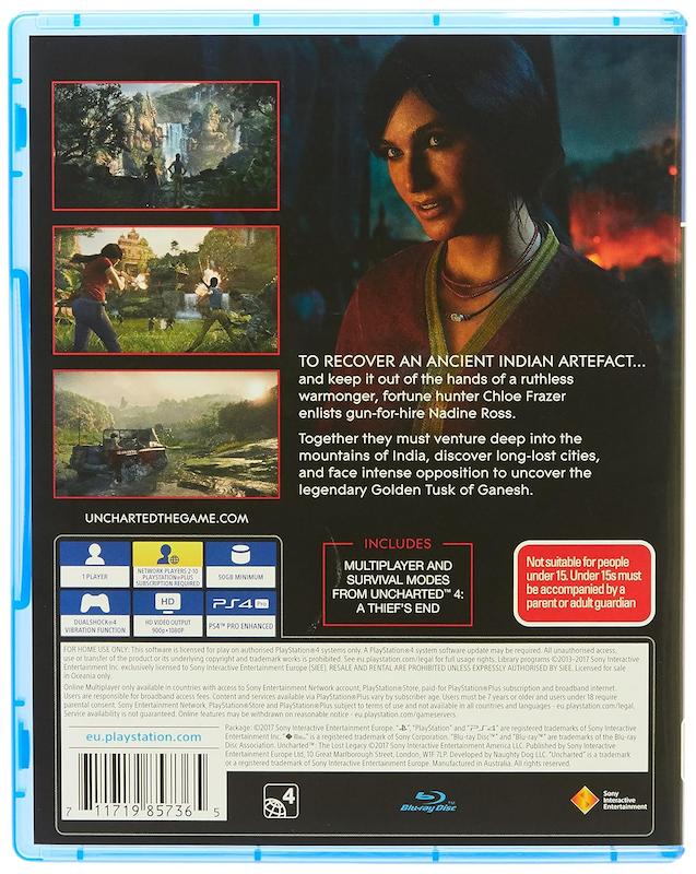 بازی Uncharted The Lost Legacy برای PS4