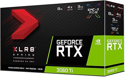 کارت گرافیک PNY GeForce RTX 3060 Ti 8GB XLR8