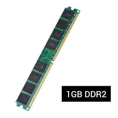 رم کامپیوتر 2GB DDR2 برند MIX