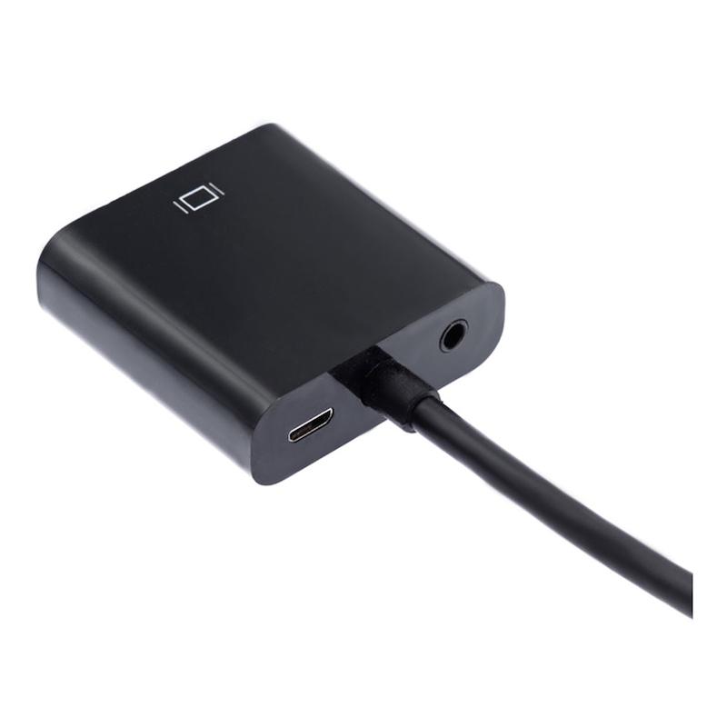 تبدیل VGA به HDMI همراه با کابل AUX و پاور