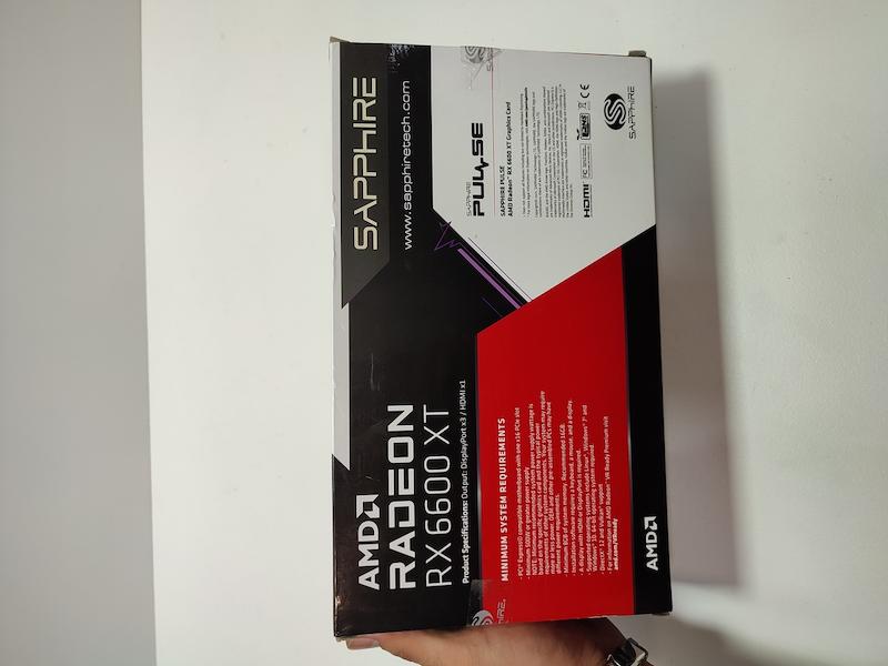 کارت گرافیک AMD Radeon RX 6600 XT 8gb d6
