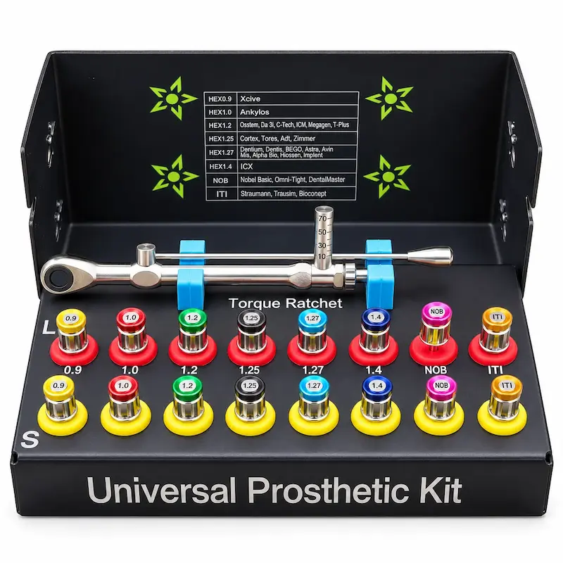 کیت یونیورسال پروتز ایمپلنت – Universal Prosthetic Kit