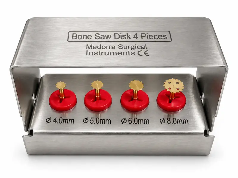 <img src="medorra-bone-cutting-disc-kit.jpg" alt="کیت دیسک برش استخوان مدورا - ابزار جراحی ایمپلنت برای برش دقیق استخوان فک">