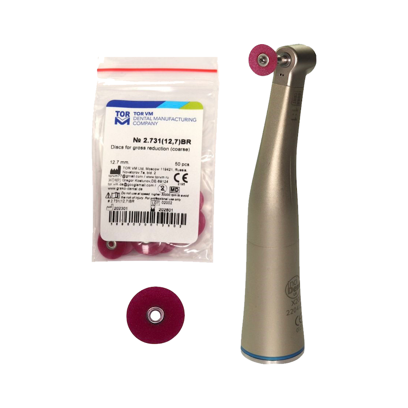 دیسک پرداخت مرکزدار 12.7 میل 50 عددی تور وی ام | Stem Discs 12.7mm TorVM